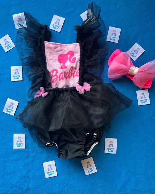 Romper Barbie con bandita combinable