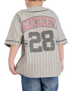 Playera Mickey Mouse Gris