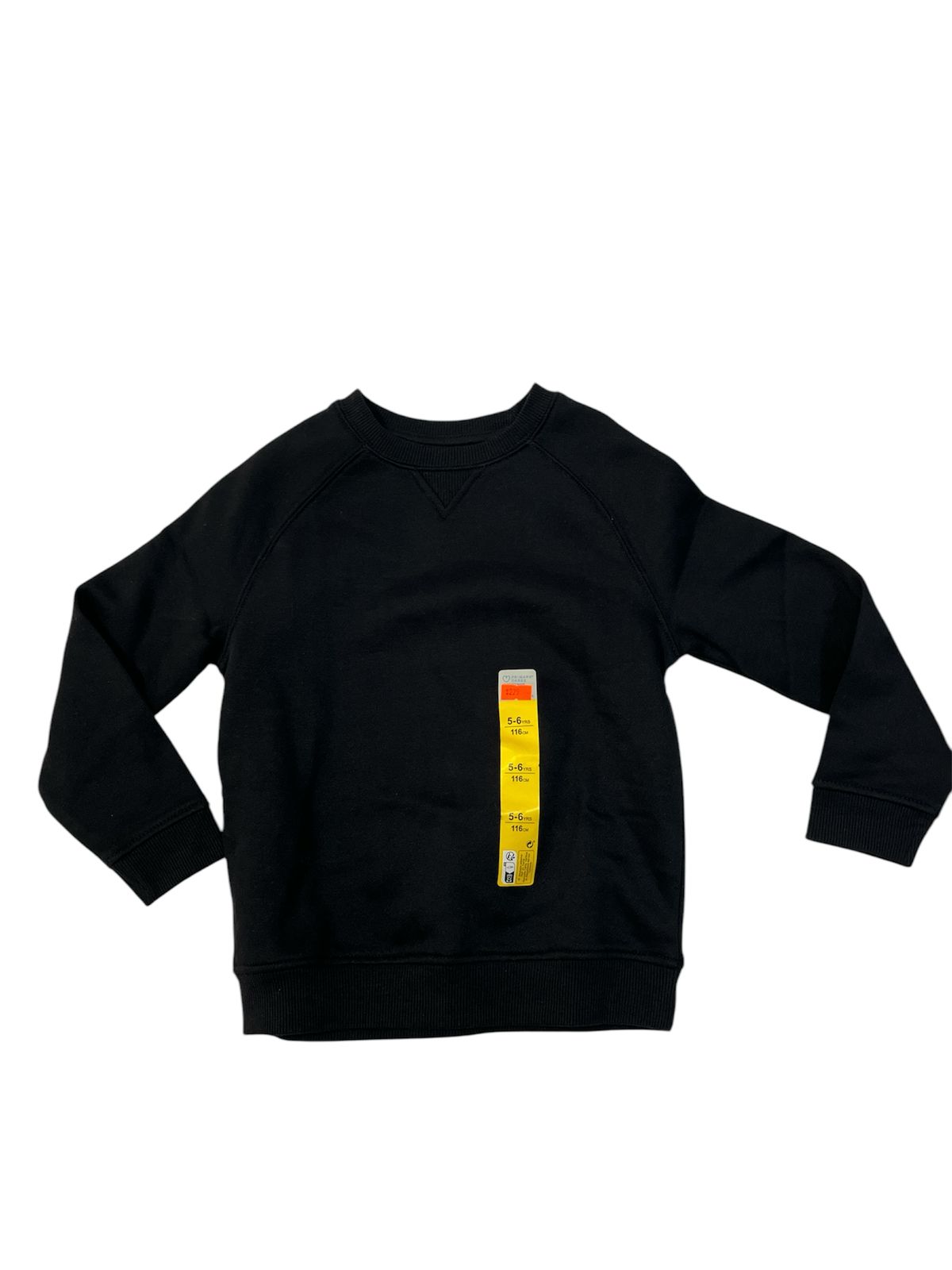 Sudadera Afelpada Negra