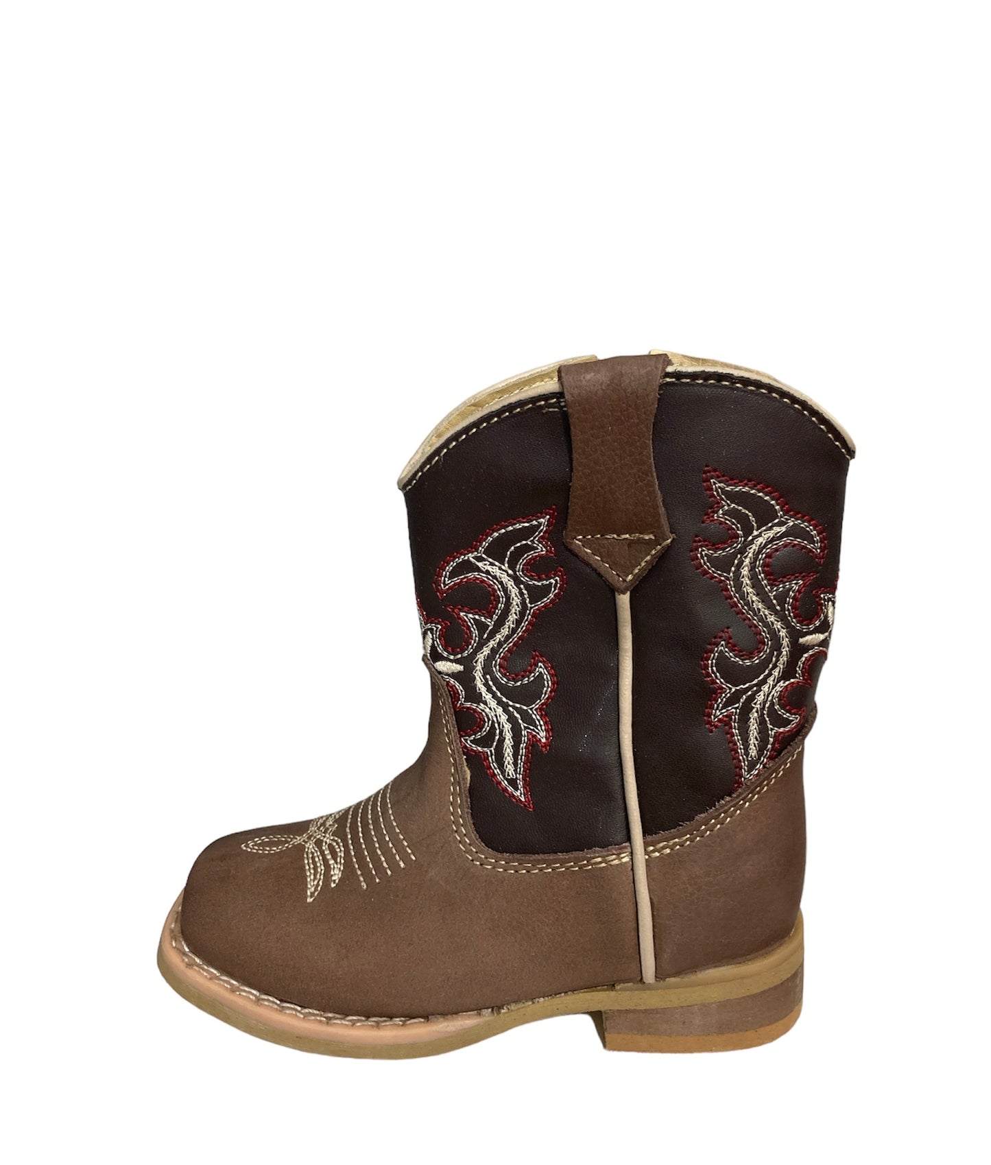 Bota vaquera Café Rojo