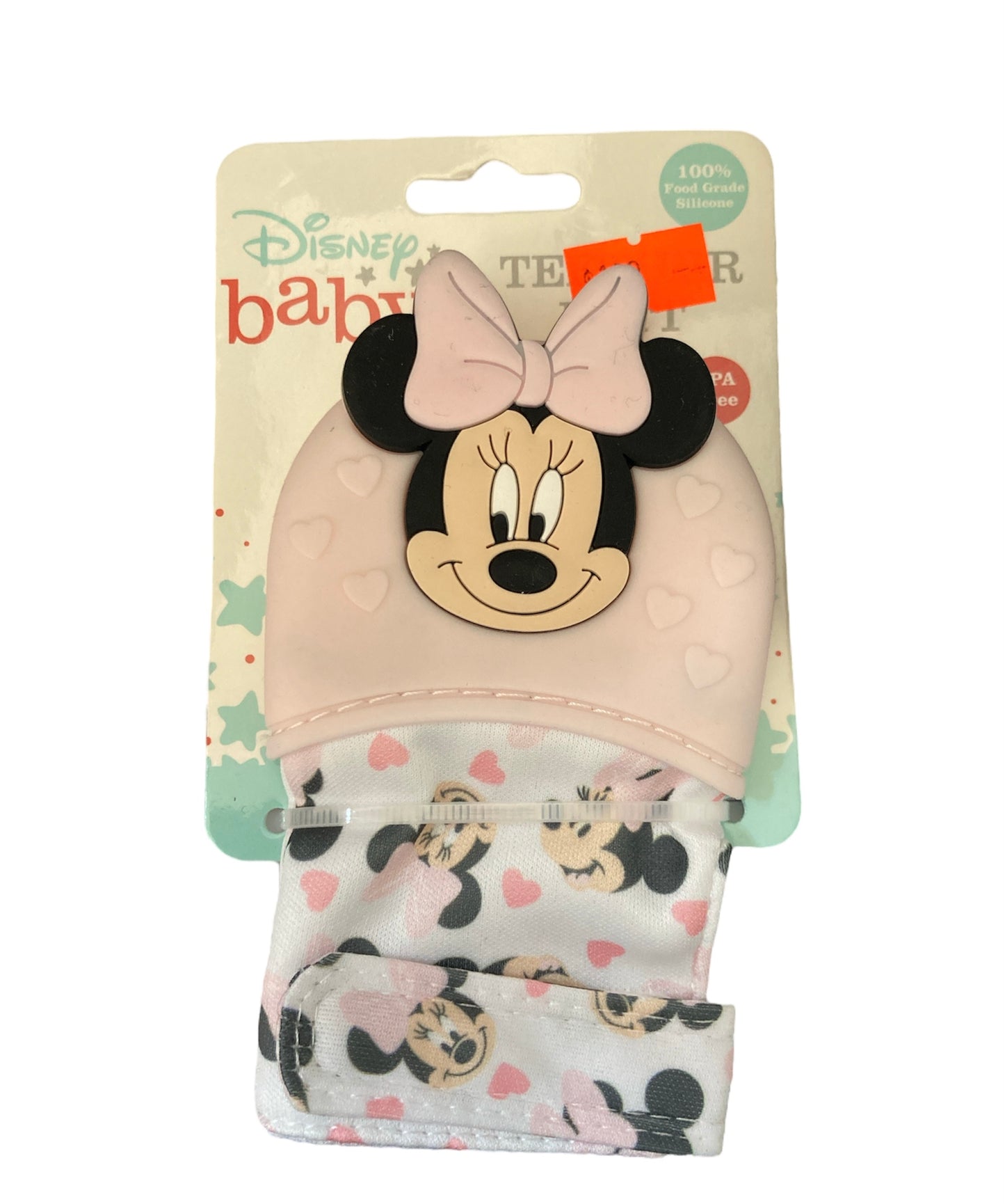 Guante mordedera Minnie Mouse