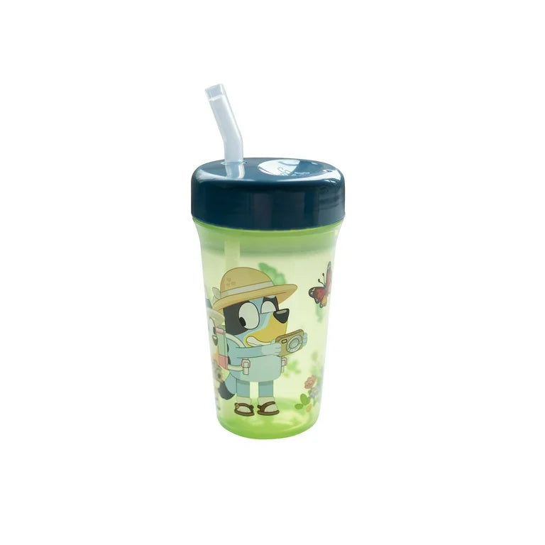 Vaso popote antiderdames bluey verde