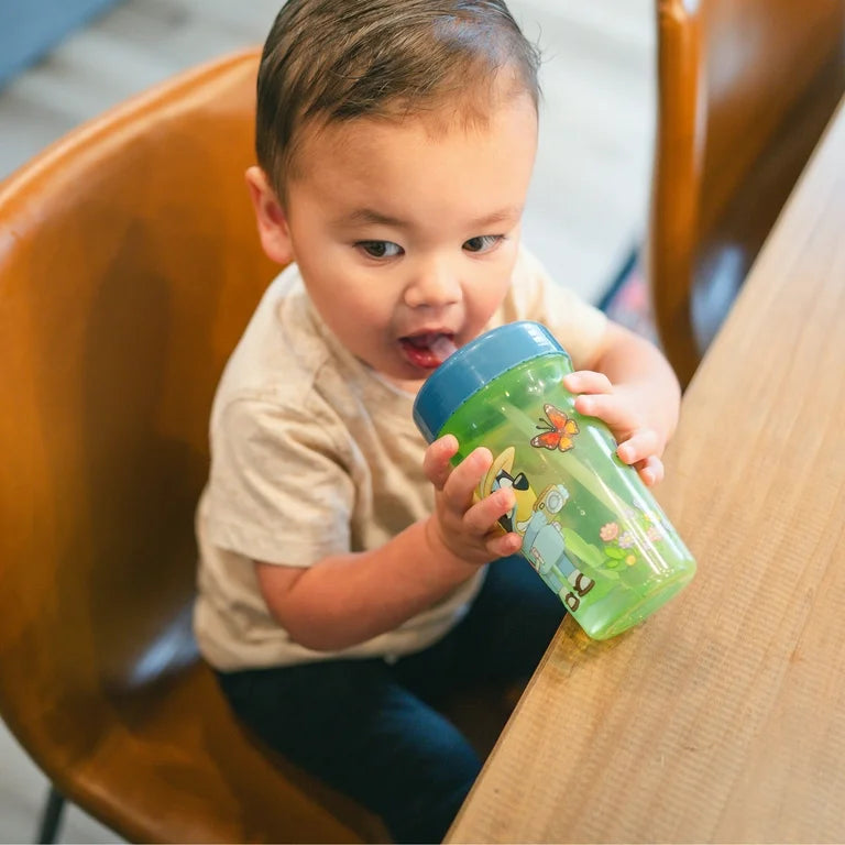 Vaso popote antiderdames bluey verde