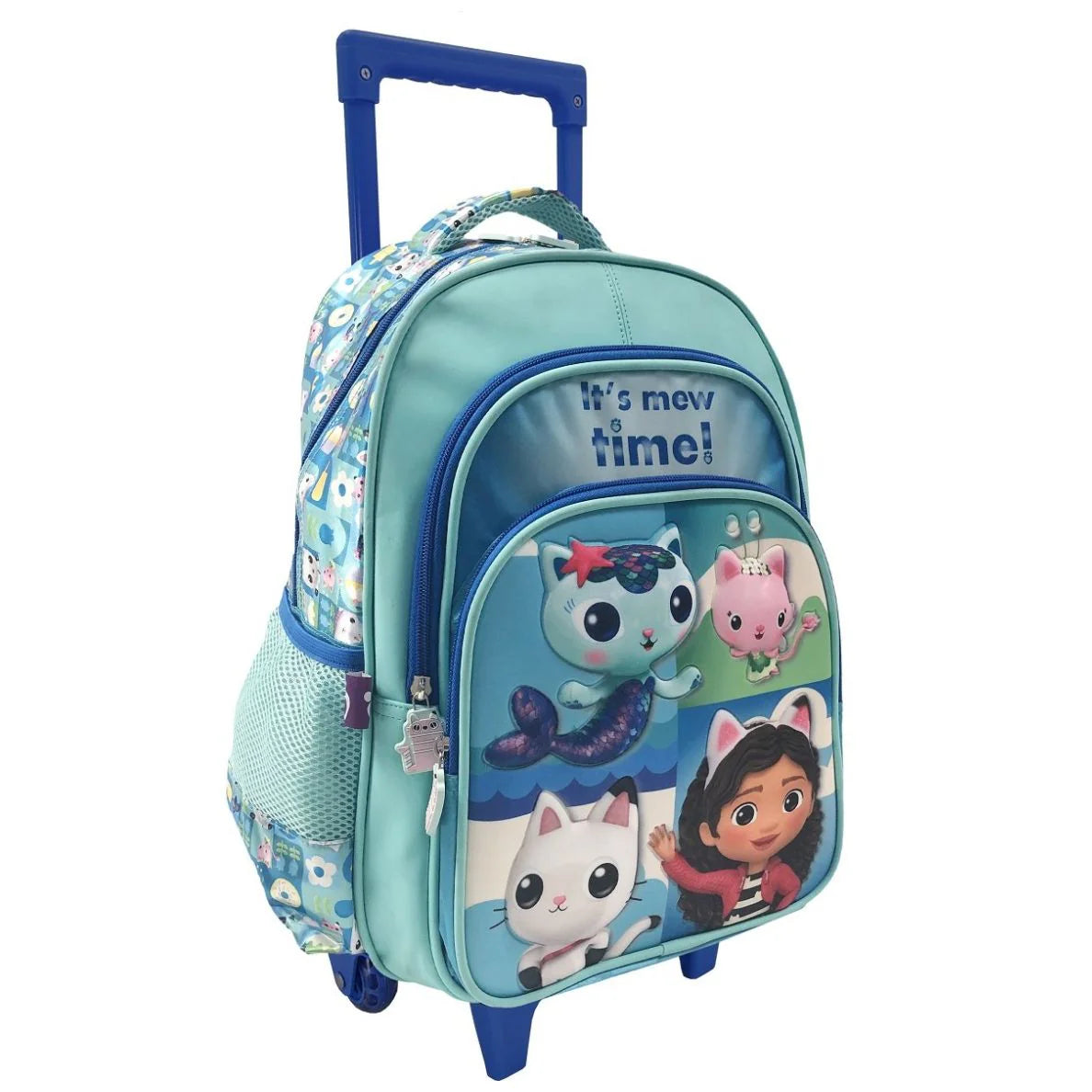 Mochila Ruedas Chica kinder Preescolar La Casa de Gabby - gabby dollhouse