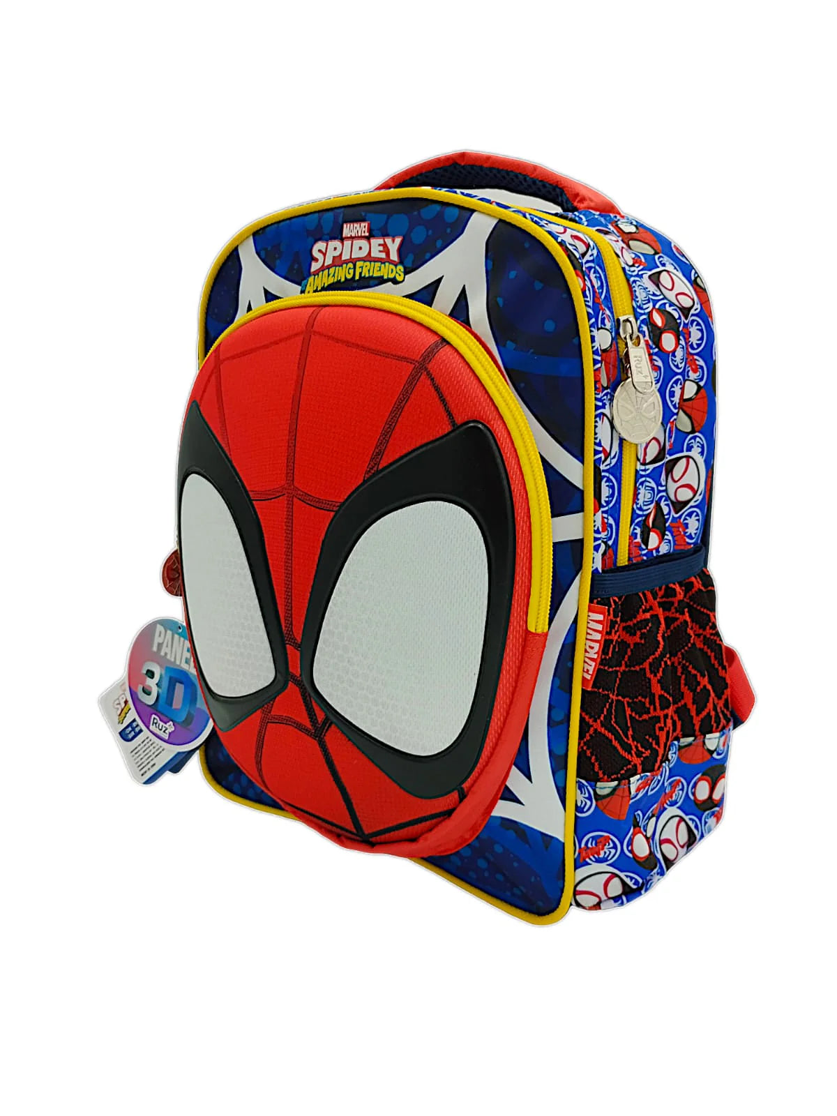 Mochila 3D Preescolar Marvel Spiderman Hombre Araña