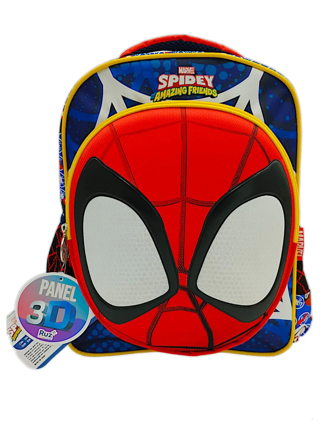 Mochila 3D Preescolar Marvel Spiderman Hombre Araña