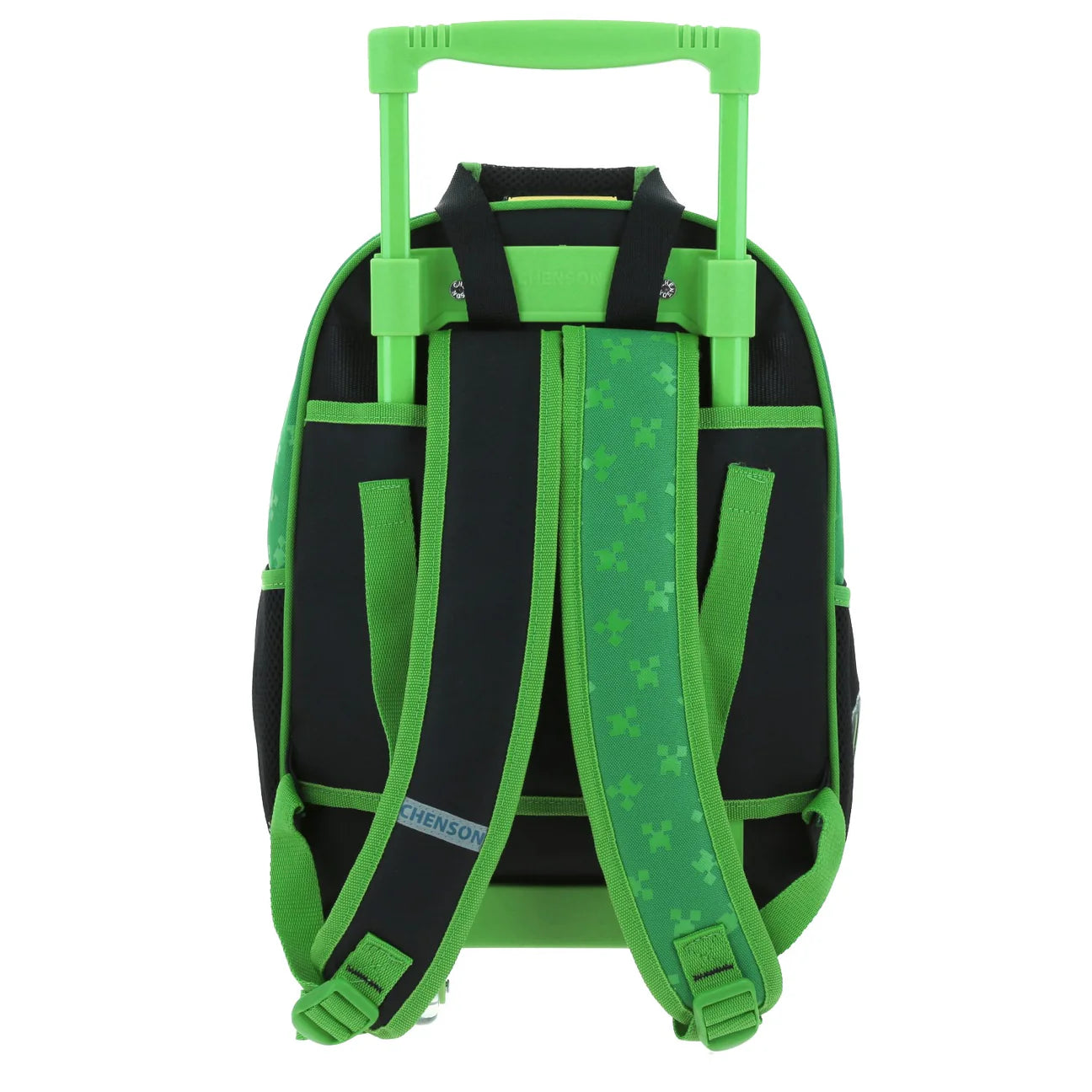 Mochila Chica Ruedas Niño Kinder Preescolar Minecraft Dupper