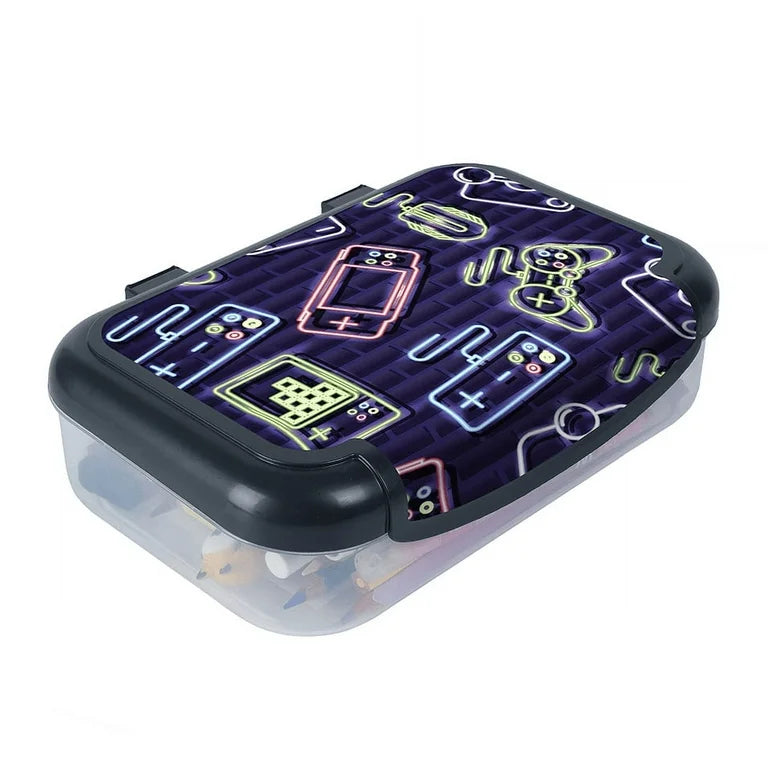 Lapicera gamer videojuego caja transparente