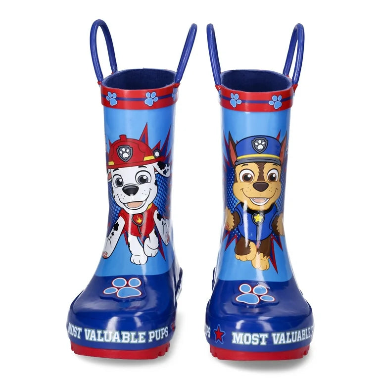 Botas lluvia paw patrol