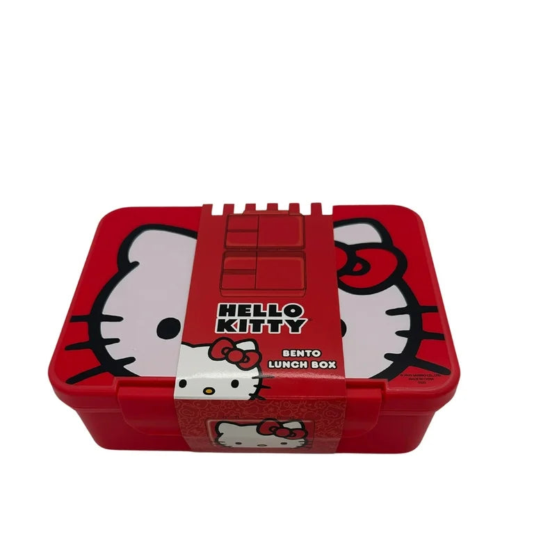 Bento Lunch box kitty roja