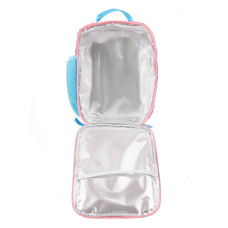 Lonchera Termica Stitch ohana rosa