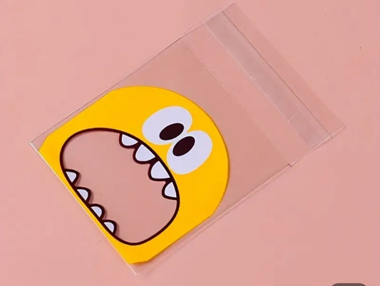 10 bolsitas adhesivas para snack