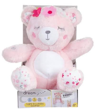 Peluche osito musical con luz