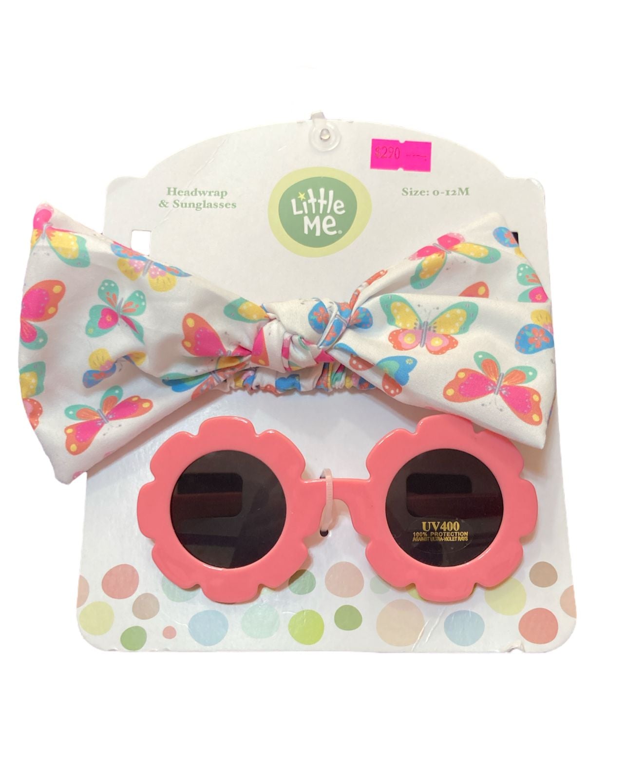 Bandita con moño + lentes estilo mariposas