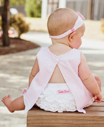 Bloomer cubrepañal blanco