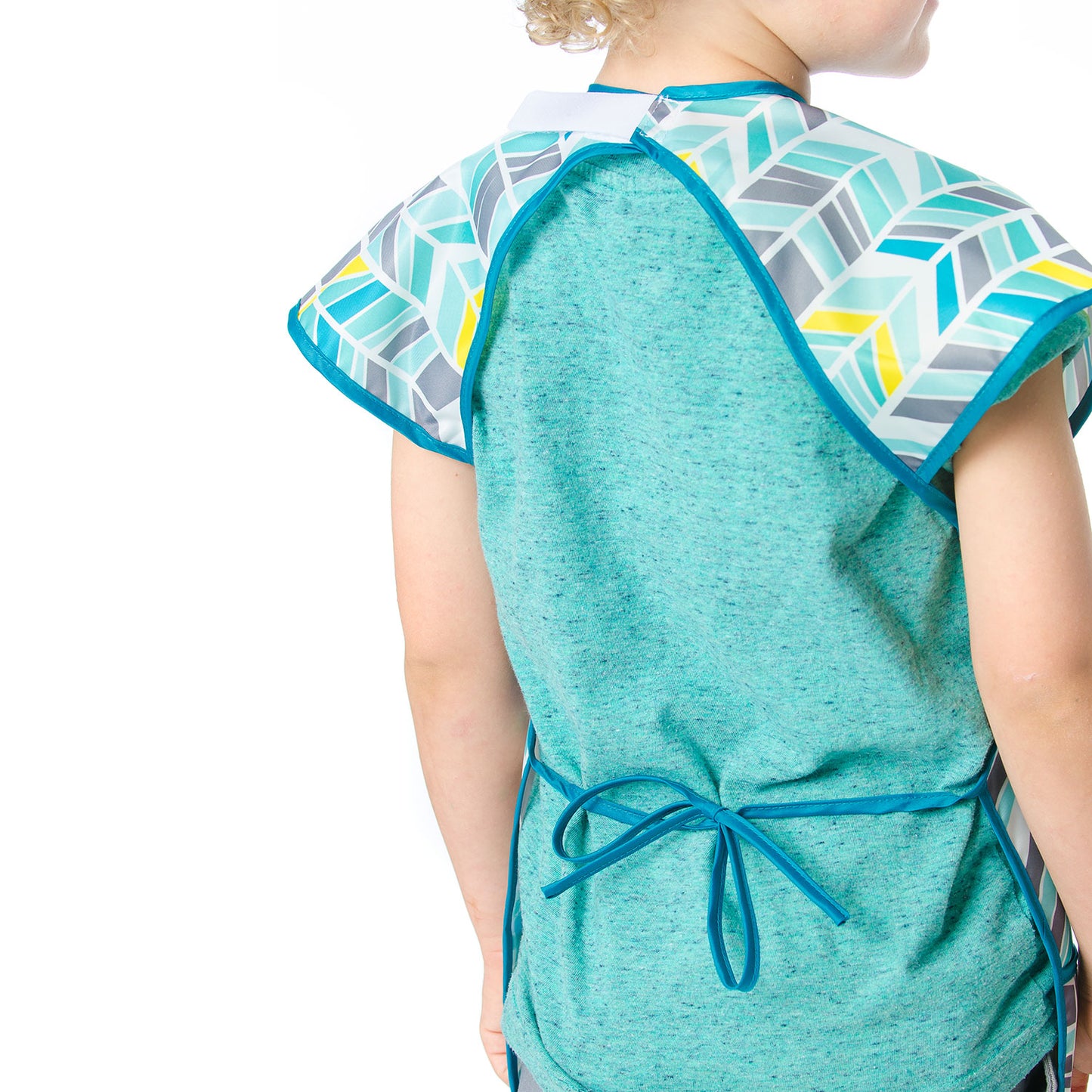 Delantal Manga Corta 3-7 años- diagonales