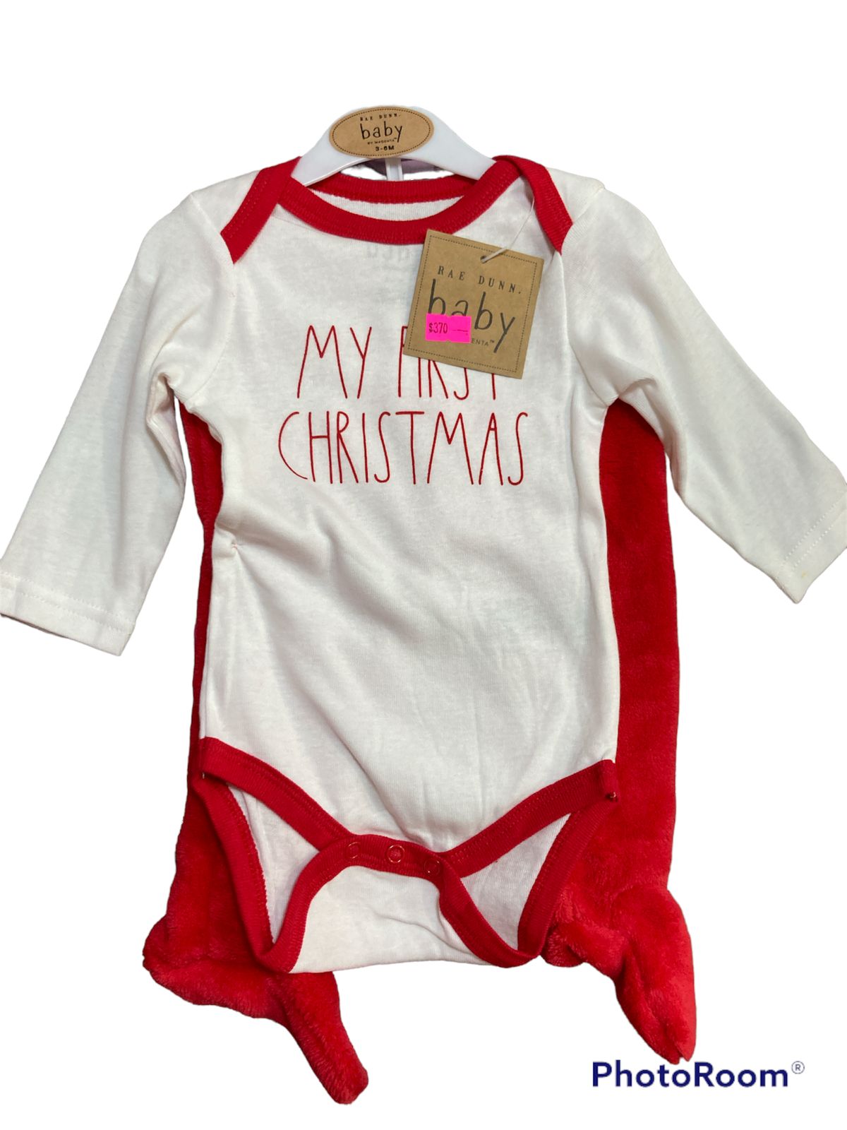 Set 2 pzas my first christmas