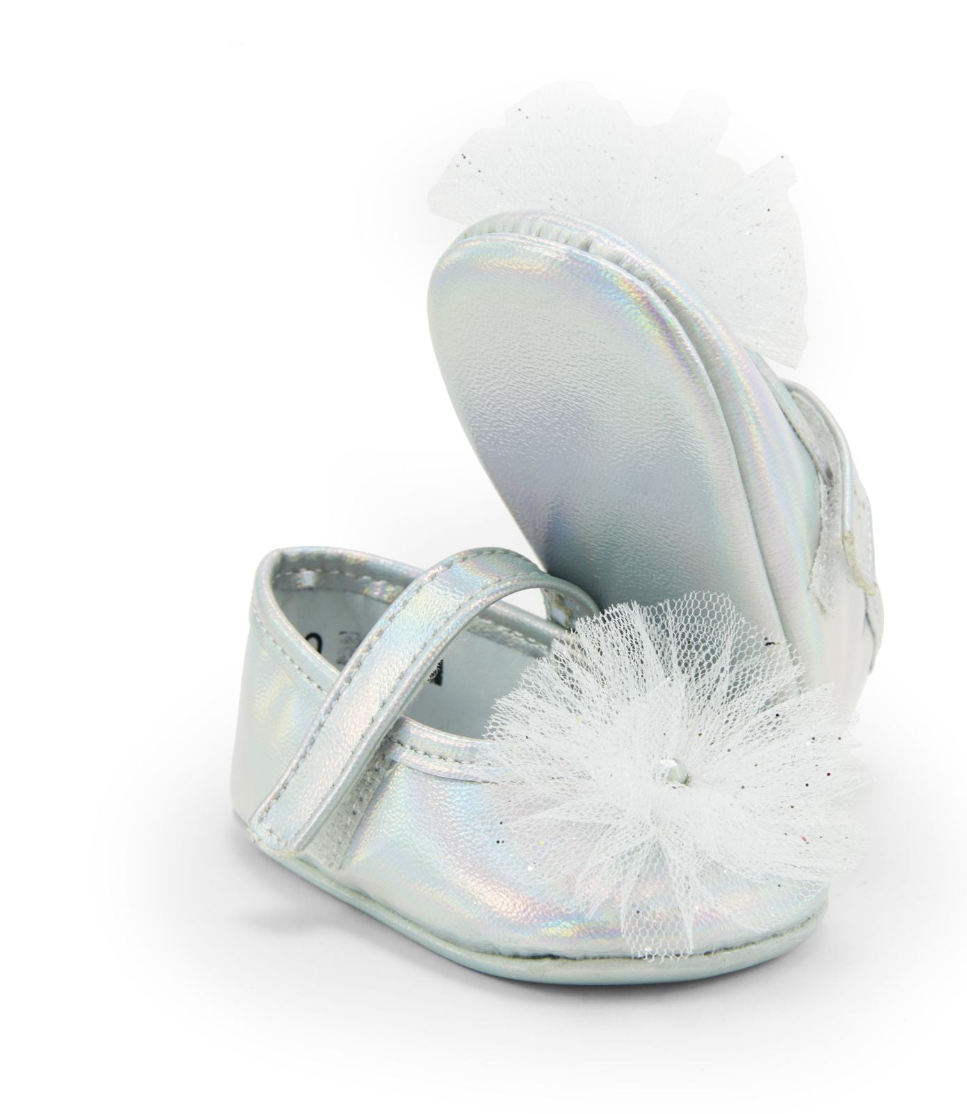 Zapatos Plata tornasol