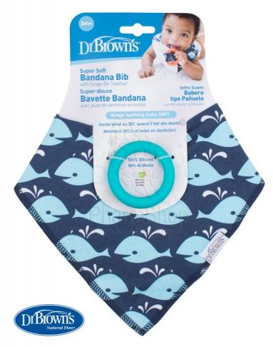 Bandana + mordedera ballenas Dr.Brown´s 3m+