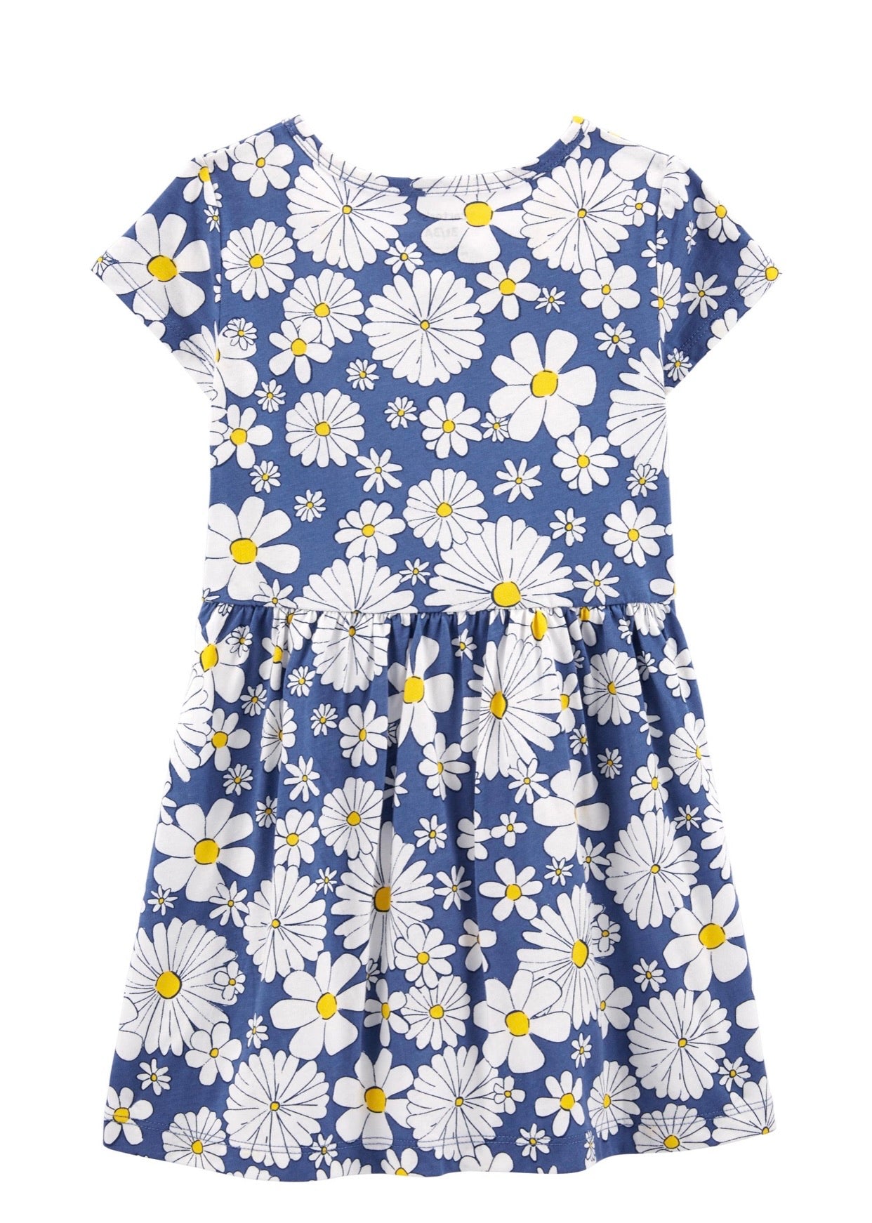 Vestido margaritas azul
