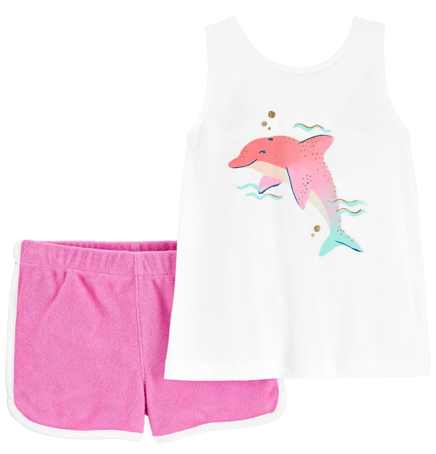 short toalla y blusa delfin