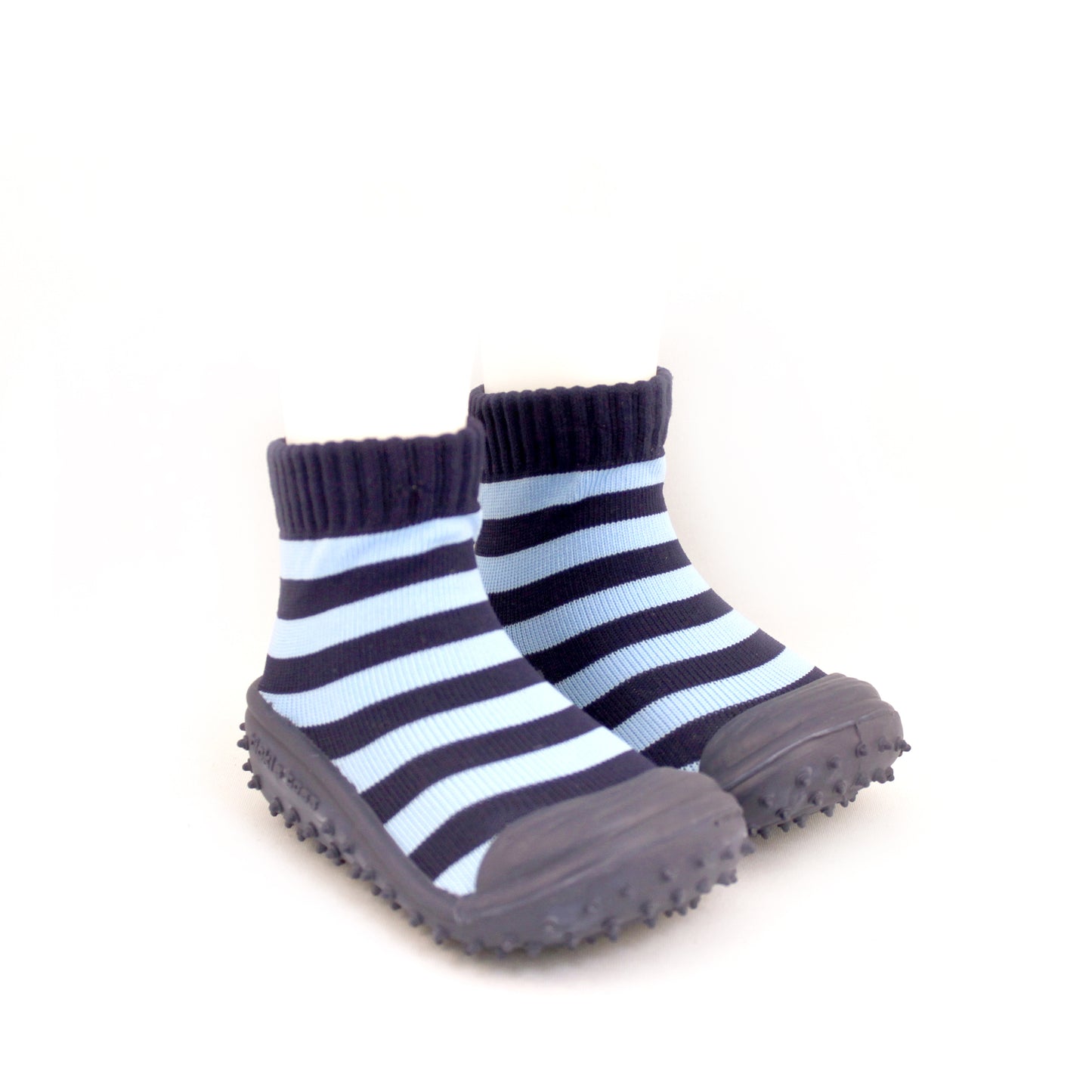 Calcetas antiderrapantes azul/celeste