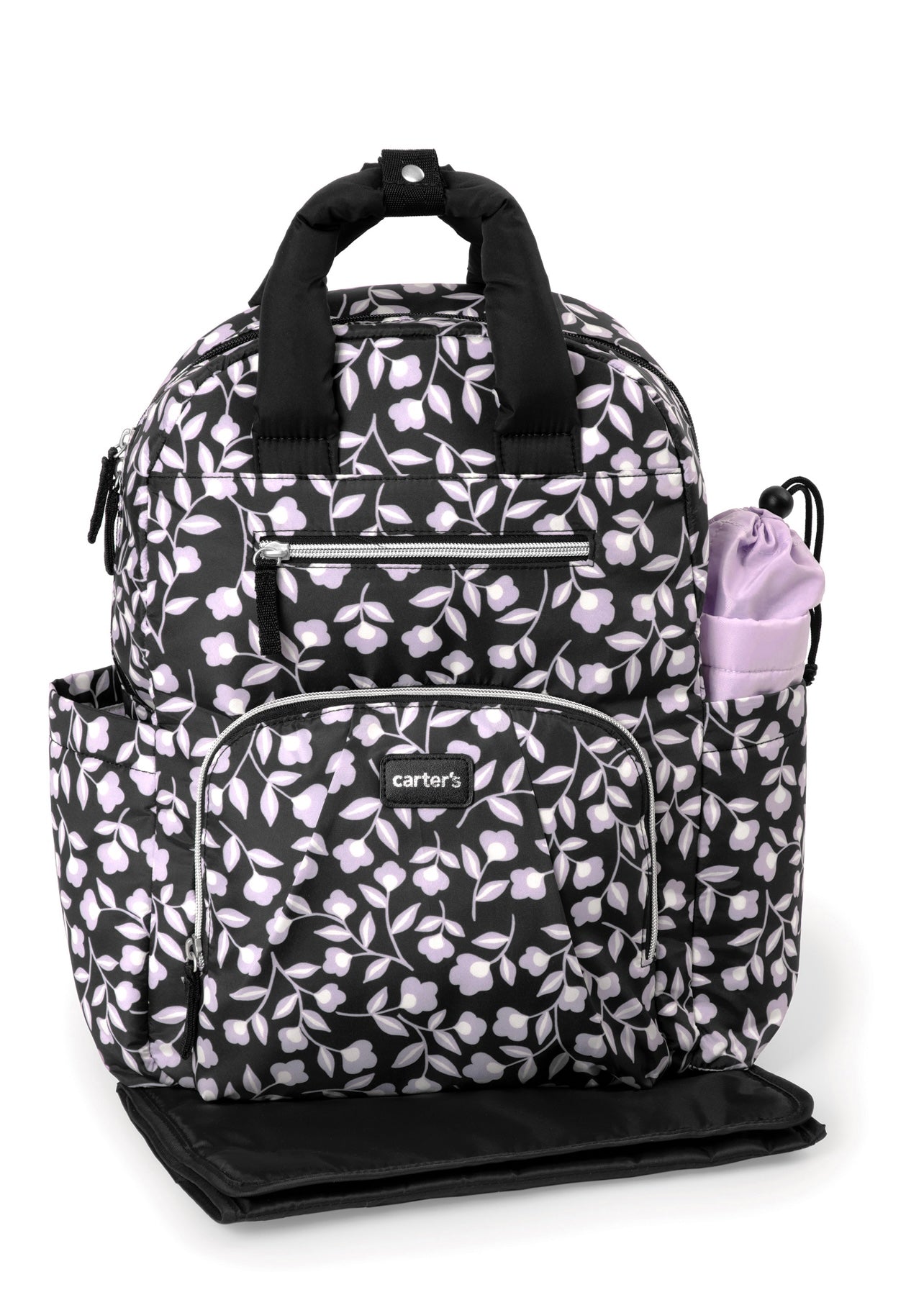 Pañalera Carters flores lila