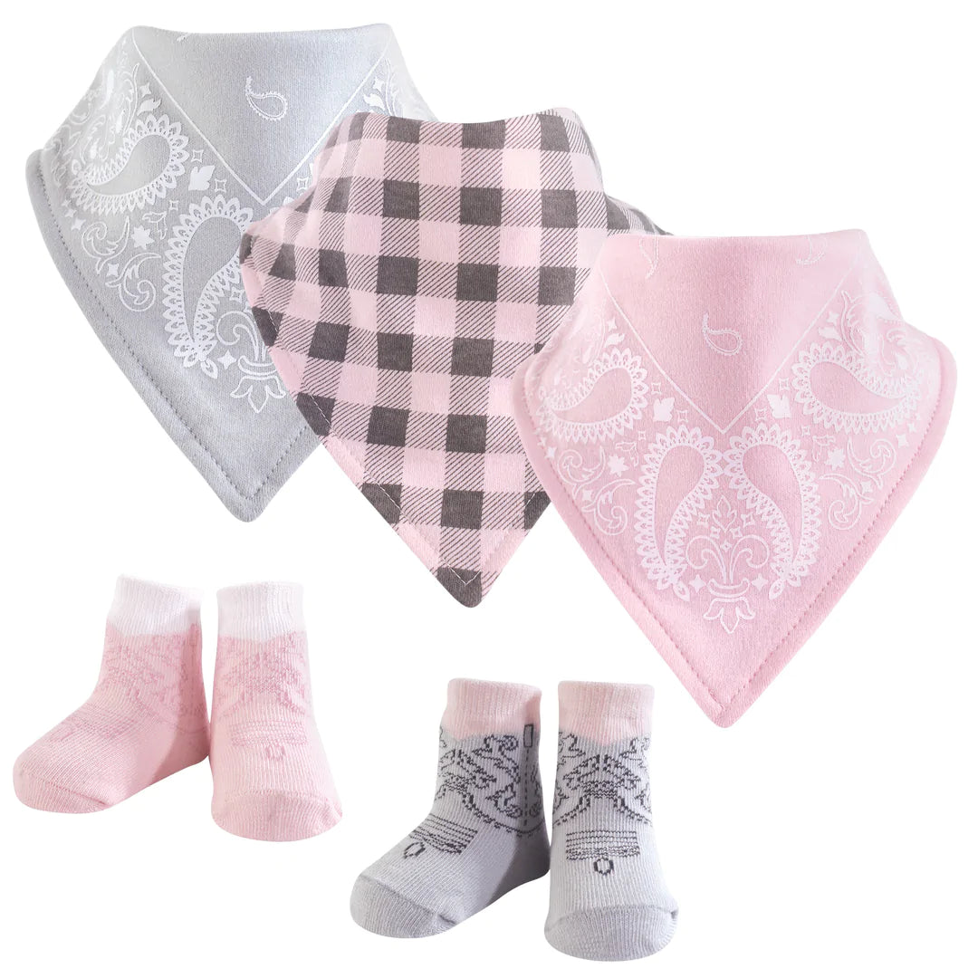 5 piezas bandanas cowboy cowgirl niña vaquero
