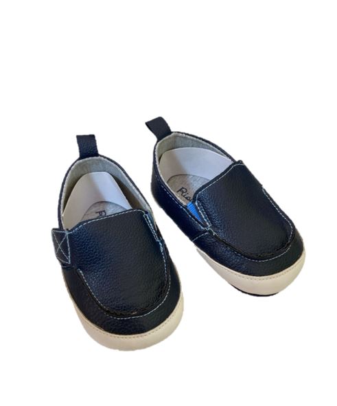 Zapatos Azul con Blanco