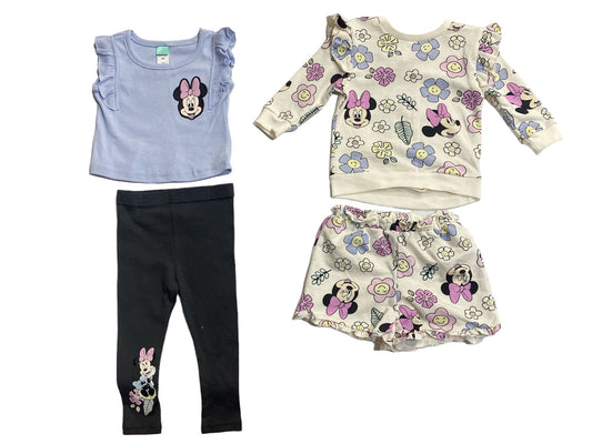 Set 4Pzas Minnie Mouse ML