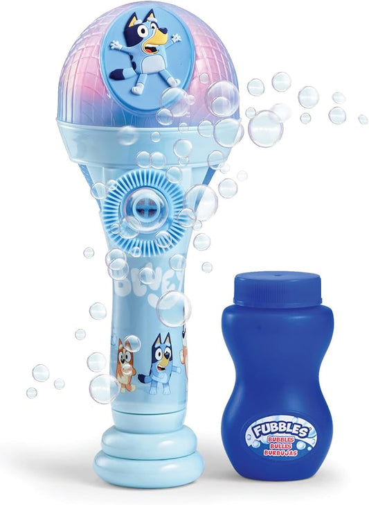 Máquina de burbujas y micrófono Bluey 3a+