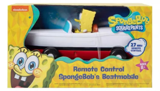 Carrito a control remoto Bob Esponja