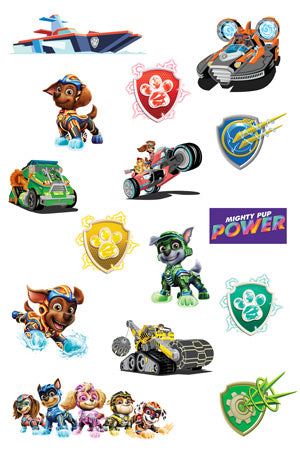 30 pack stickers comestibles Paw patrol