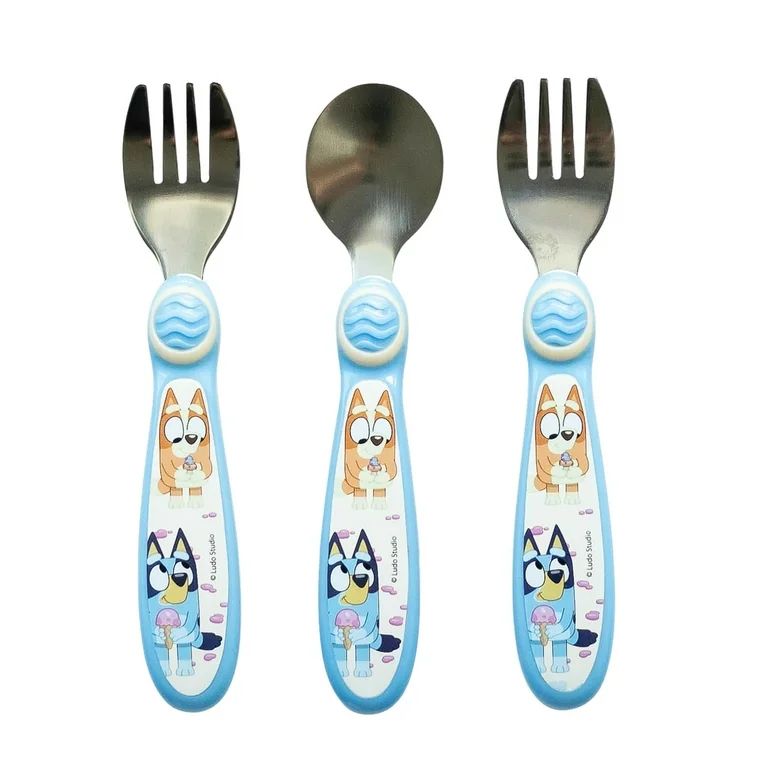 3 pack utensilios Bluey 9m+