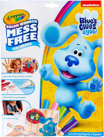 Crayola coloring pistas de blue