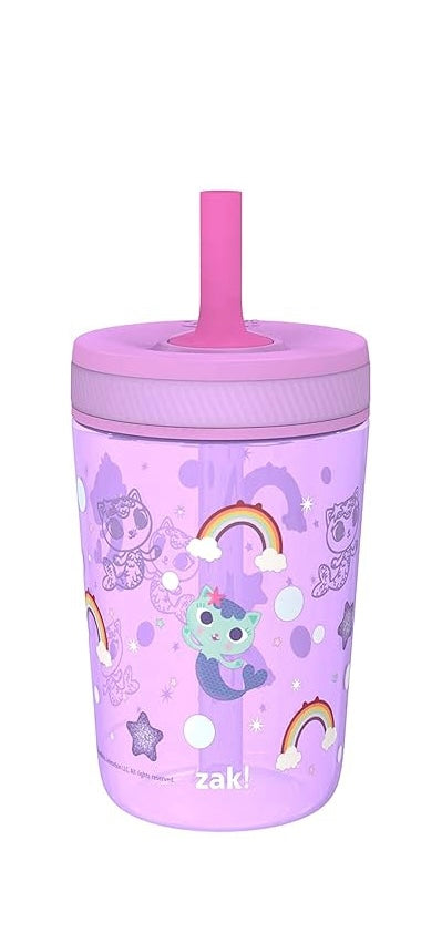 Vaso con popote antiderrames Gabby Dollhouse