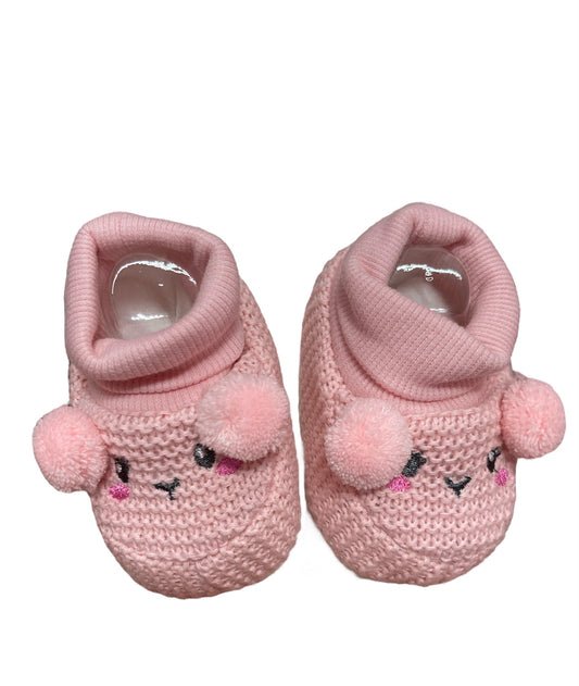 Pantuflas osito rosa