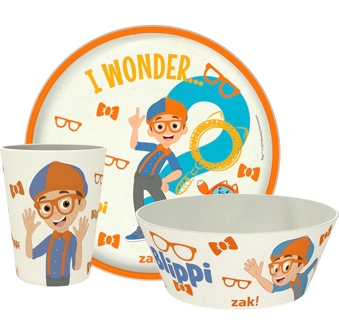 Set 3 piezas vajilla blippi