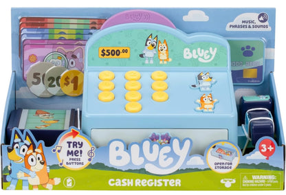 Caja registradora bluey