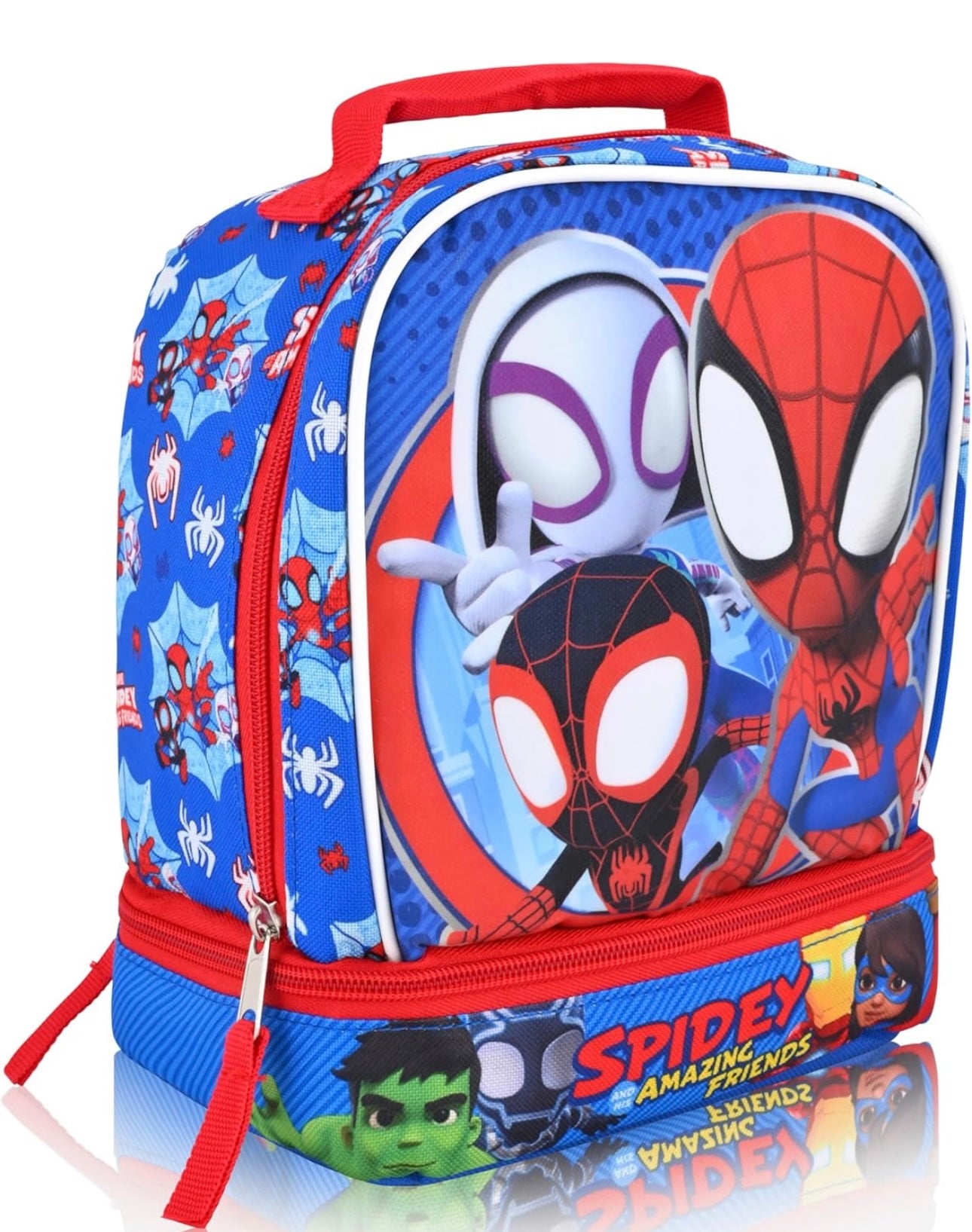 Lonchera spidey and friends hombre araña