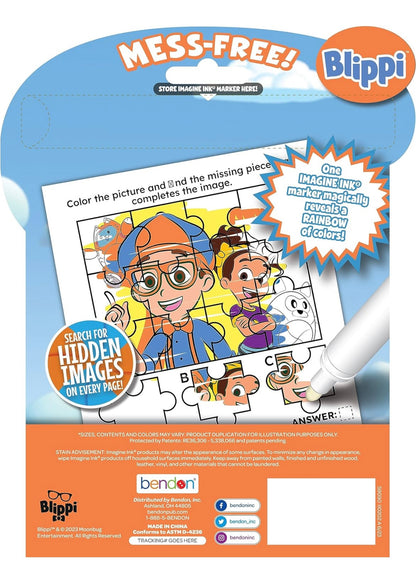 Libro Imagine ink Blippi