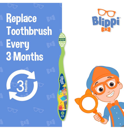 3 cepillos blippi