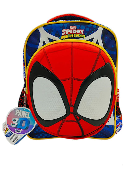 Mochila 3D Preescolar Marvel Spiderman Hombre Araña