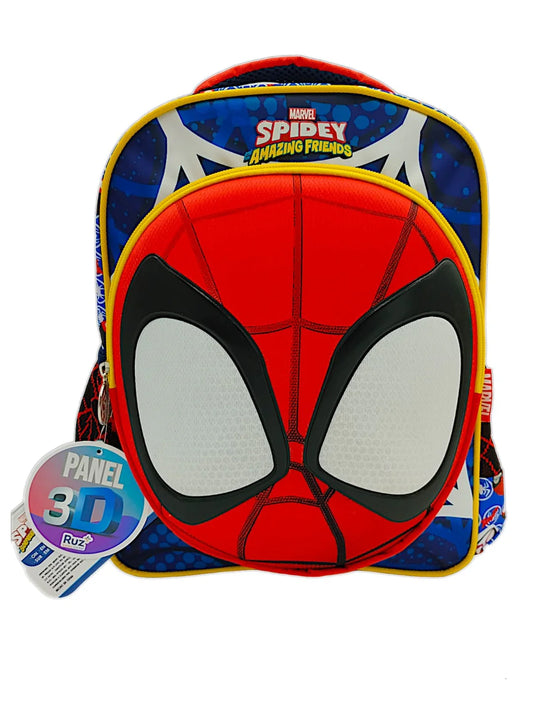 Mochila 3D Preescolar Marvel Spiderman Hombre Araña