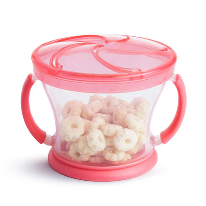 Duo contenedor snacks munchkin naranja y morado