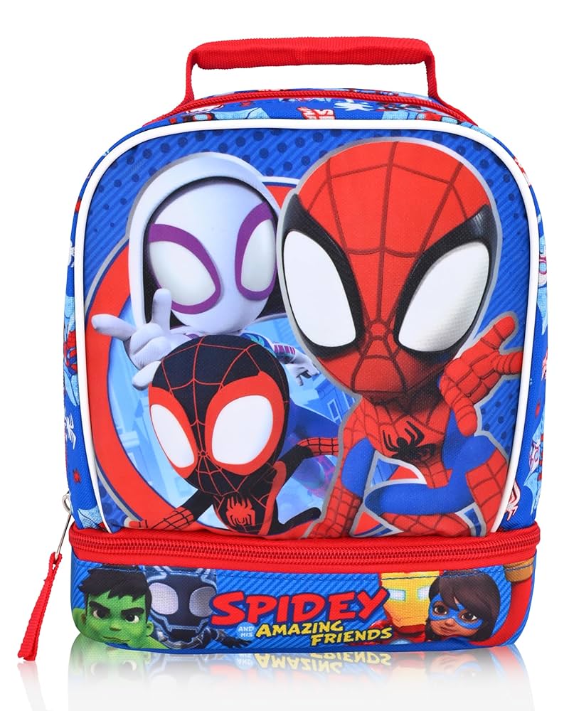Lonchera spidey and friends hombre araña