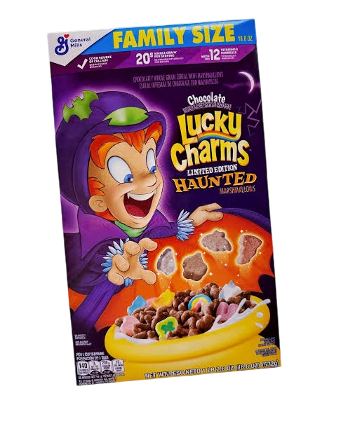 Cereal lucky charms- edicion especial halloween