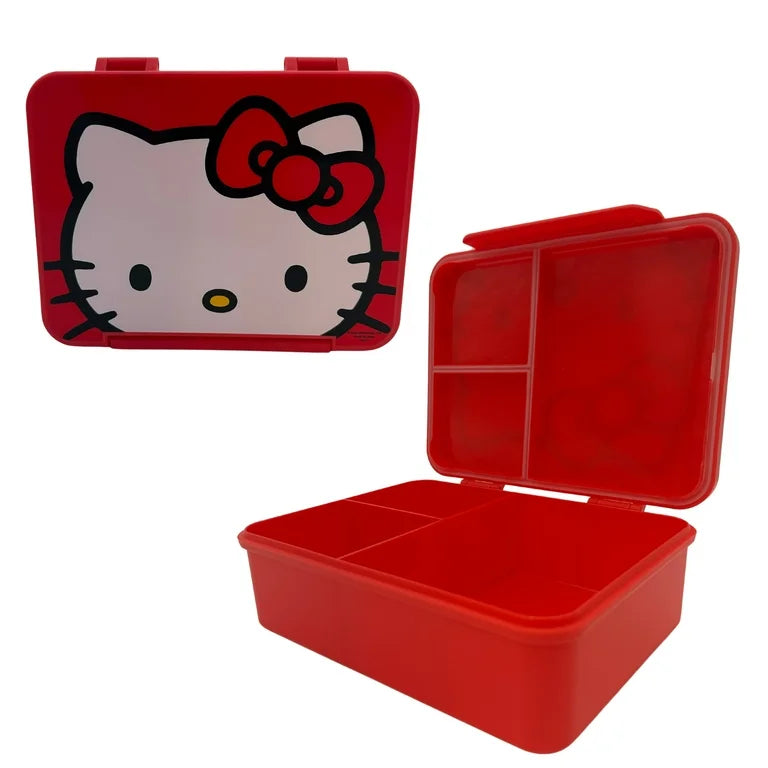 Bento Lunch box kitty roja