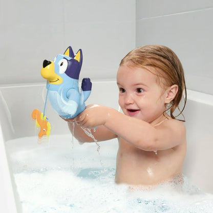 Bluey nadador juguete baño