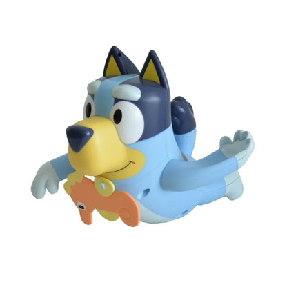 Bluey nadador juguete baño